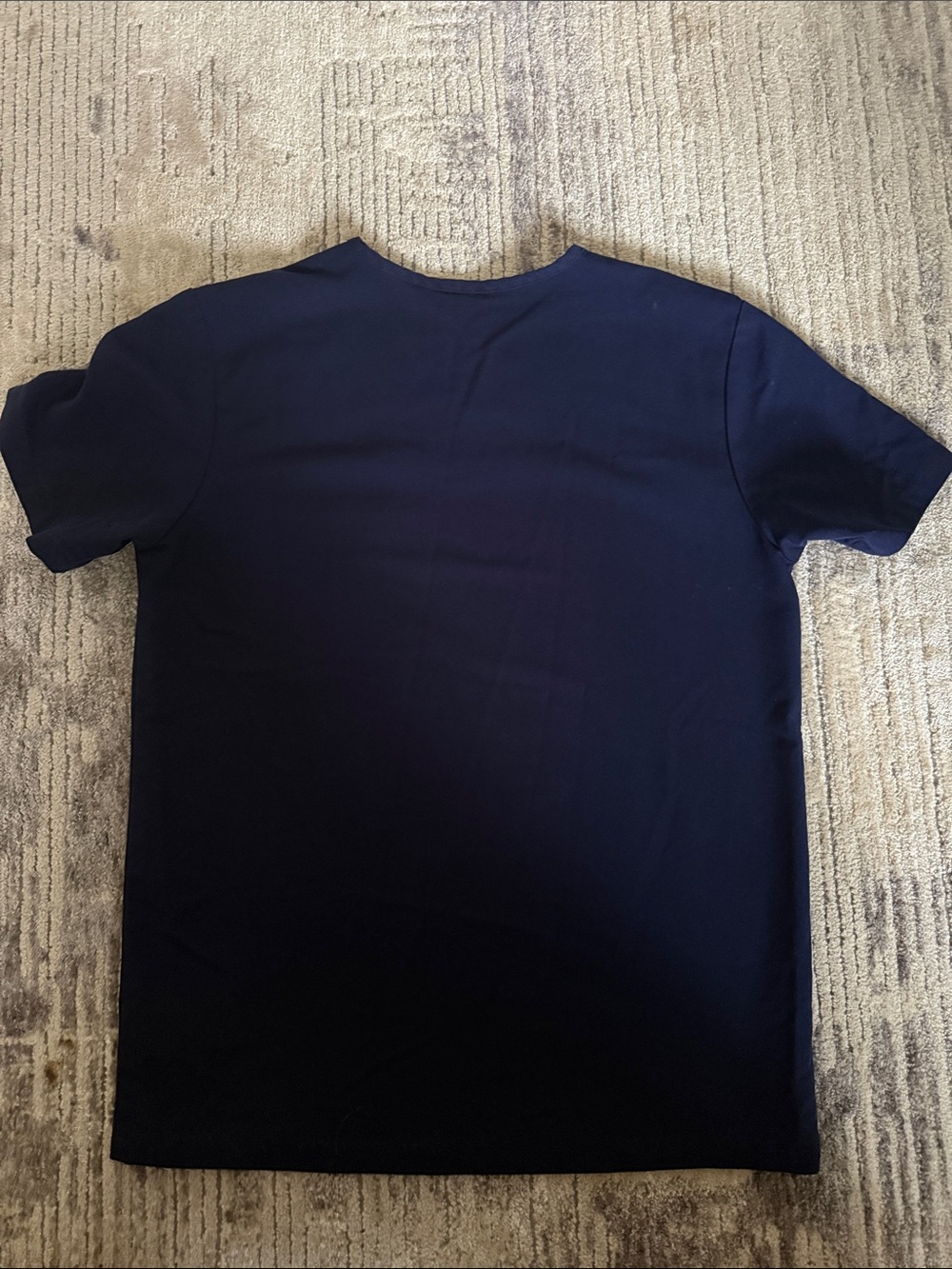 Figs Women’s Navy Scrub Top and Jogger Pants with Cream Drawstrings - Technical - Picture 8 of 16